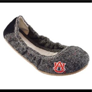 Auburn Tigers Women's Bimini Envelope Vamp Flats